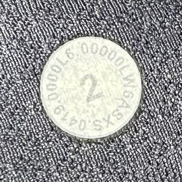 Lululemon Wunder Under Crop 23" Ribbed Leggings Pants Size 2 Washed Moon Blue - Picture 8 of 8